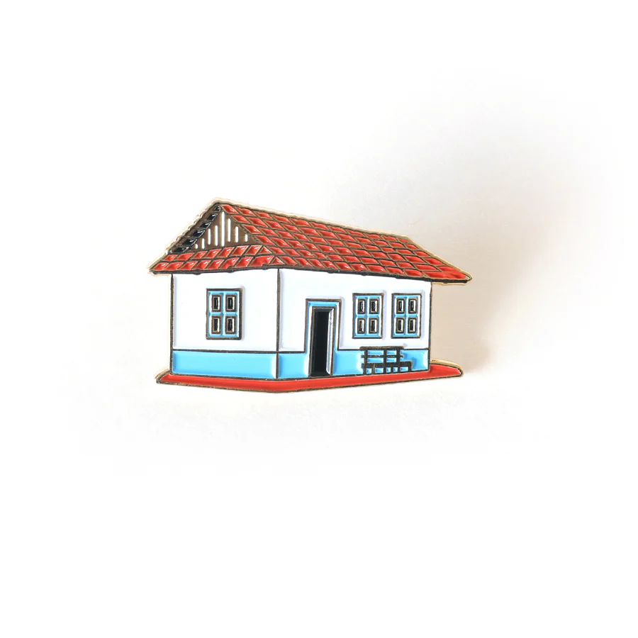 Pin Gallo-pin Casa Tipica – foto 1