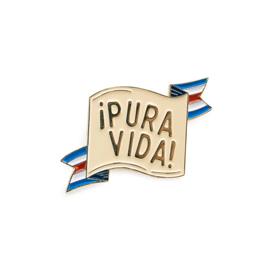 Pin Gallo-pin Pura Vida – foto 1