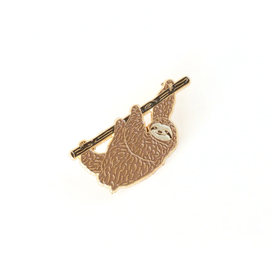 Pin Gallo-pin Oso Perezoso – foto 1
