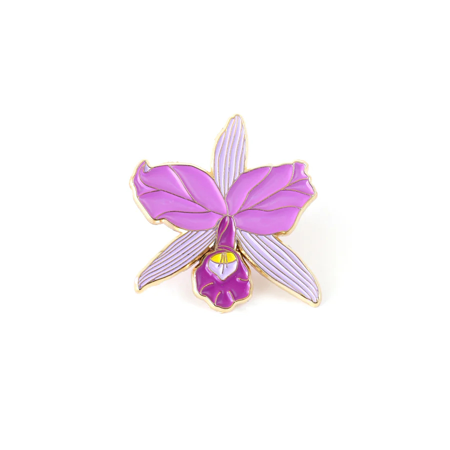 Pin Gallo-pin Guaria Morada – foto 1