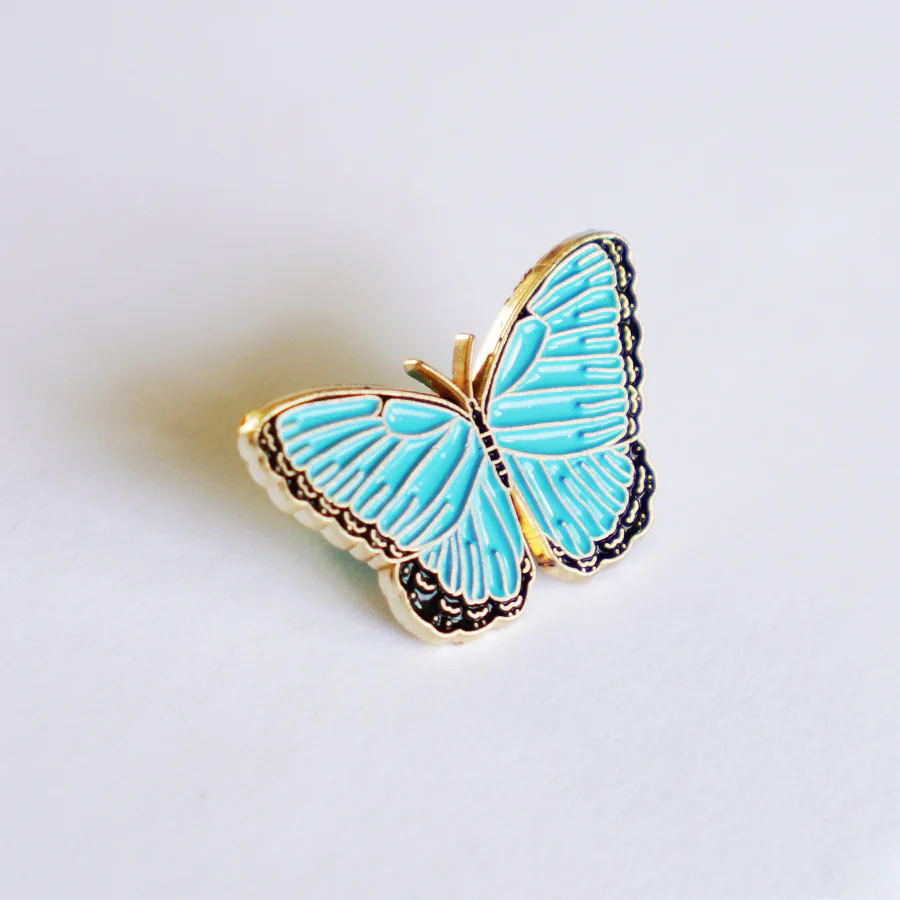 Pin Gallo-pin Mariposa Morpho – foto 2