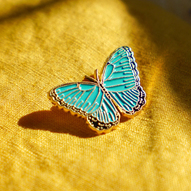 Pin Gallo-pin Mariposa Morpho – foto 4