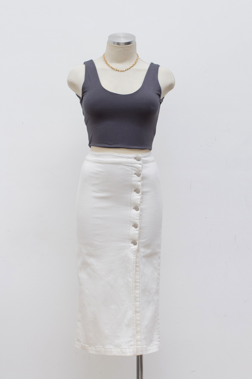Blusa Sagrada Deep Scoop Crop Labradorite – foto 1