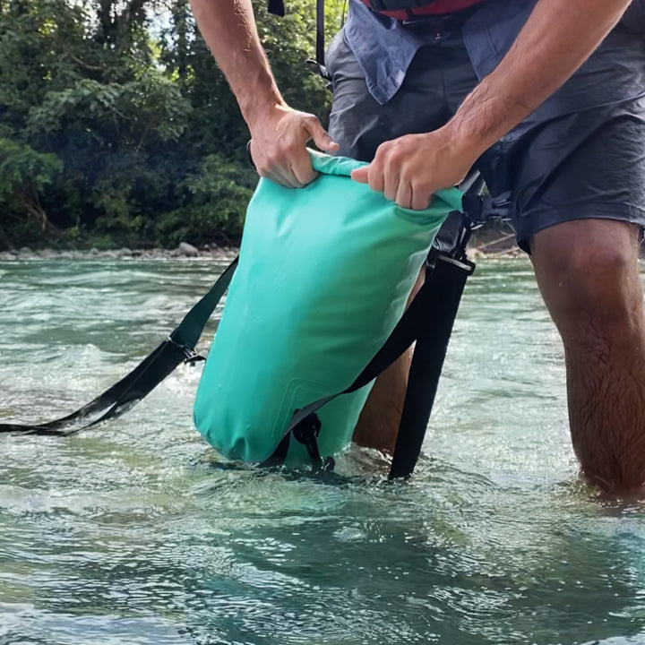 Dry Bag Celeste Fiebre de Viajar – foto 4
