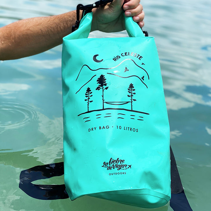 Dry Bag Celeste Fiebre de Viajar – foto 5