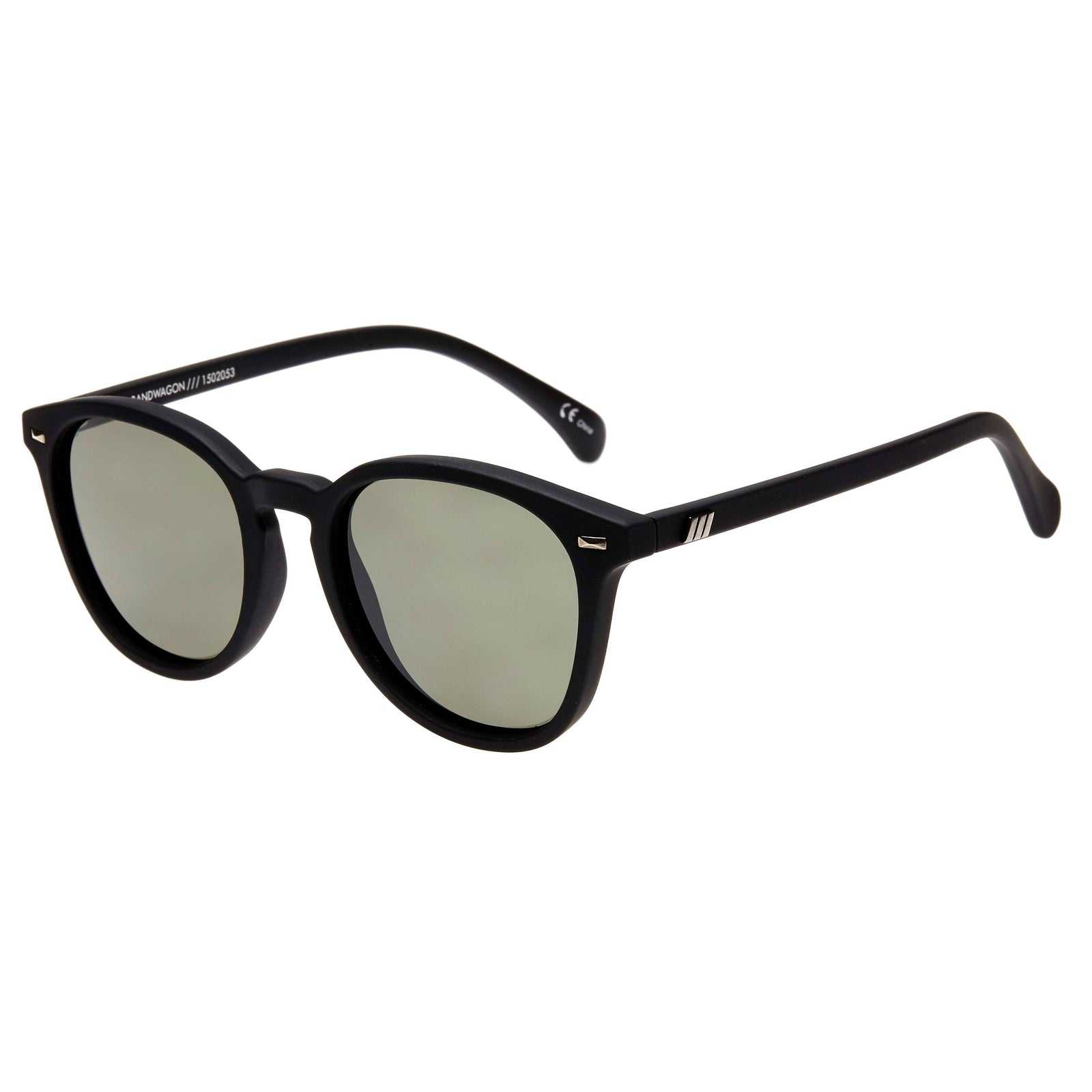 Lentes Le Specs Bandwagon Black Rubber – foto 2
