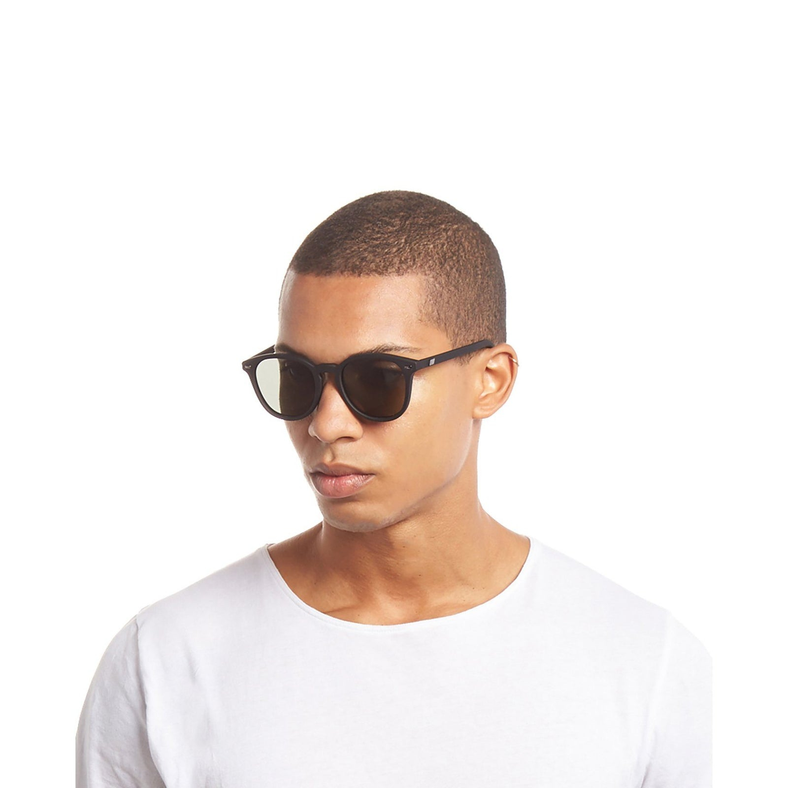 Lentes Le Specs Bandwagon Black Rubber – foto 3