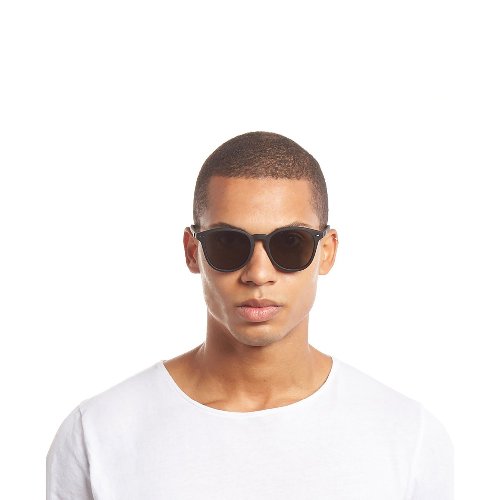 Lentes Le Specs Bandwagon Black Rubber – foto 4