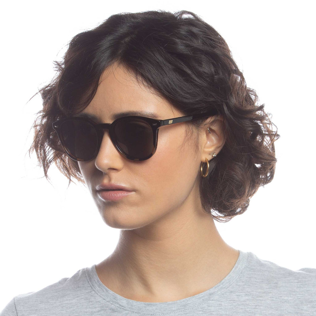 Lentes Le Specs Bandwagon Black Tort – foto 5