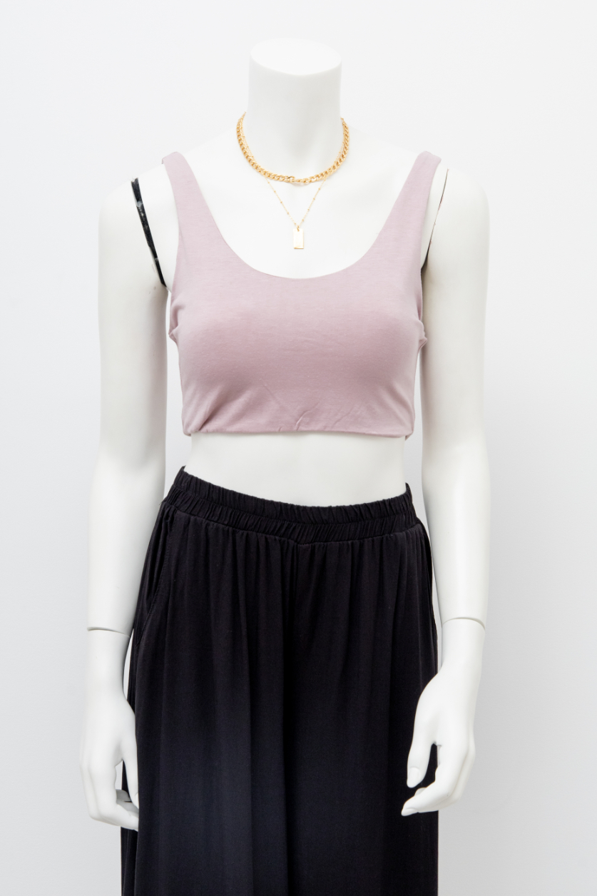 Blusa Bralette Mauve – foto 1