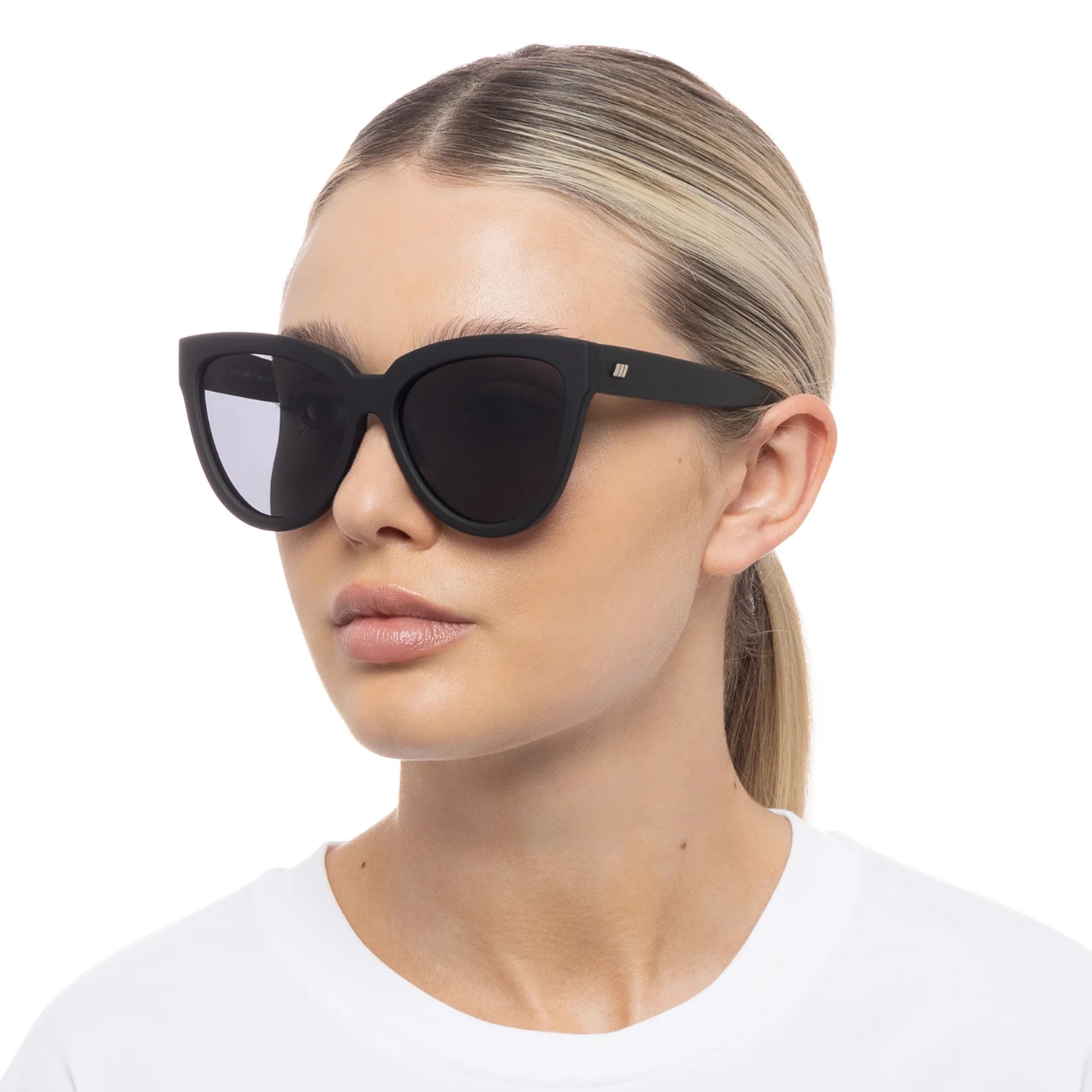 Lentes Le Specs Liar Liar Black Rubber Polarized – foto 4