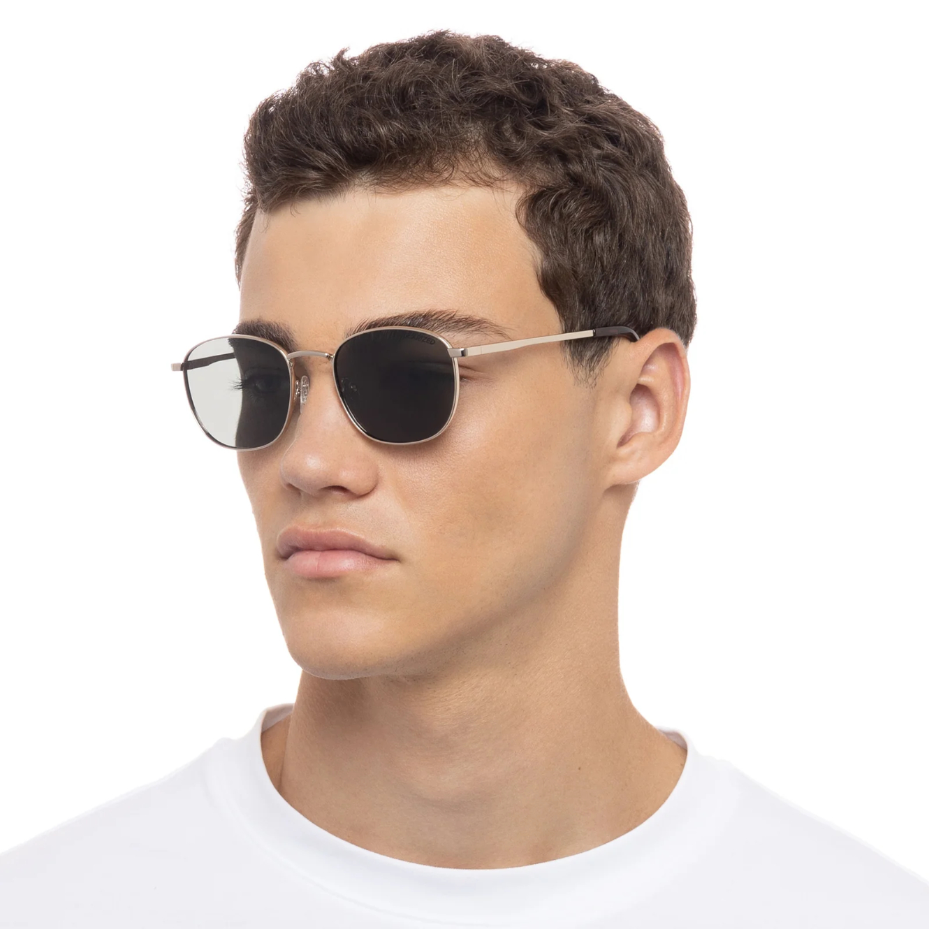 Lentes Le Specs Neptune Deux Gold Polarized – foto 4