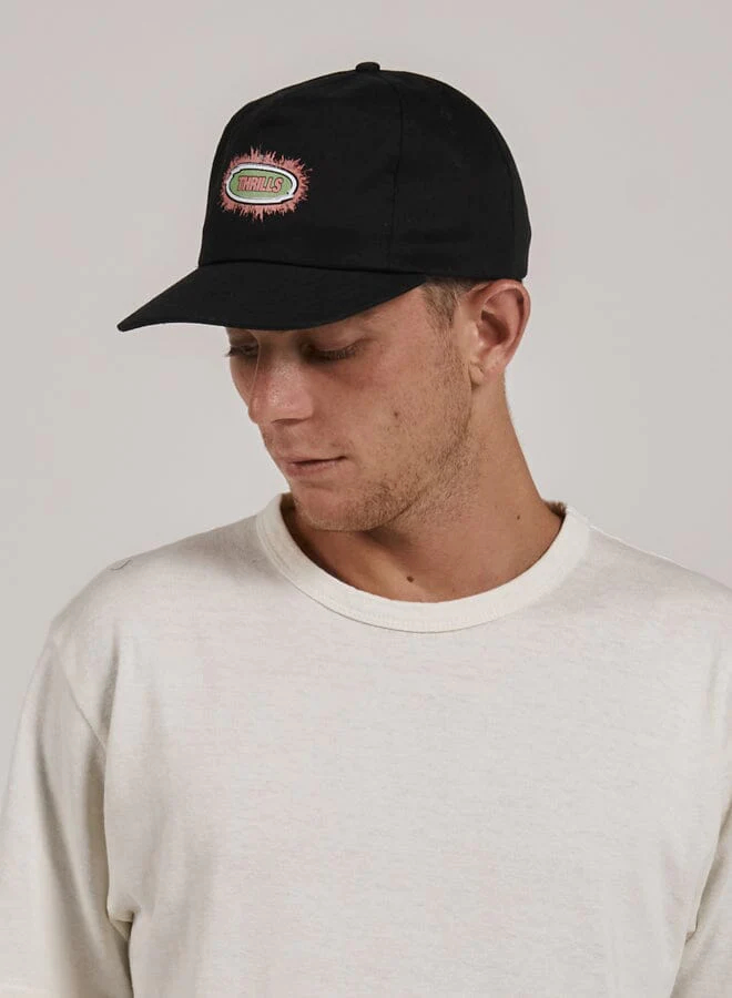 Gorra Thrills Acid Trip Washed Black – foto 1