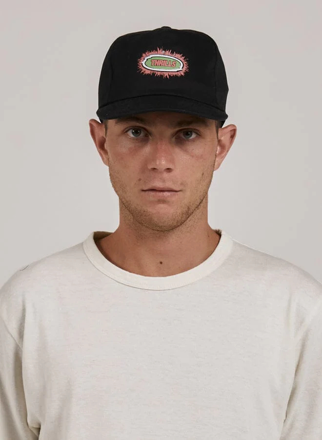 Gorra Thrills Acid Trip Washed Black – foto 2
