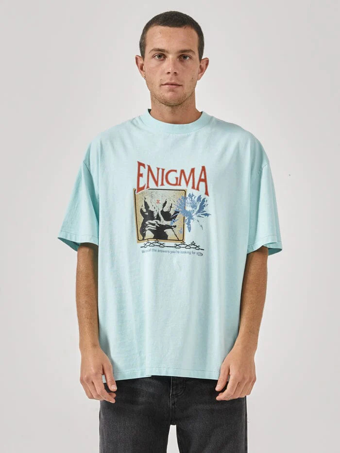 Camiseta Thrills Enigma Box Oversize Icy Morn – foto 1