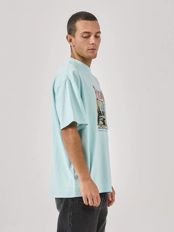 Camiseta Thrills Enigma Box Oversize Icy Morn – foto 4