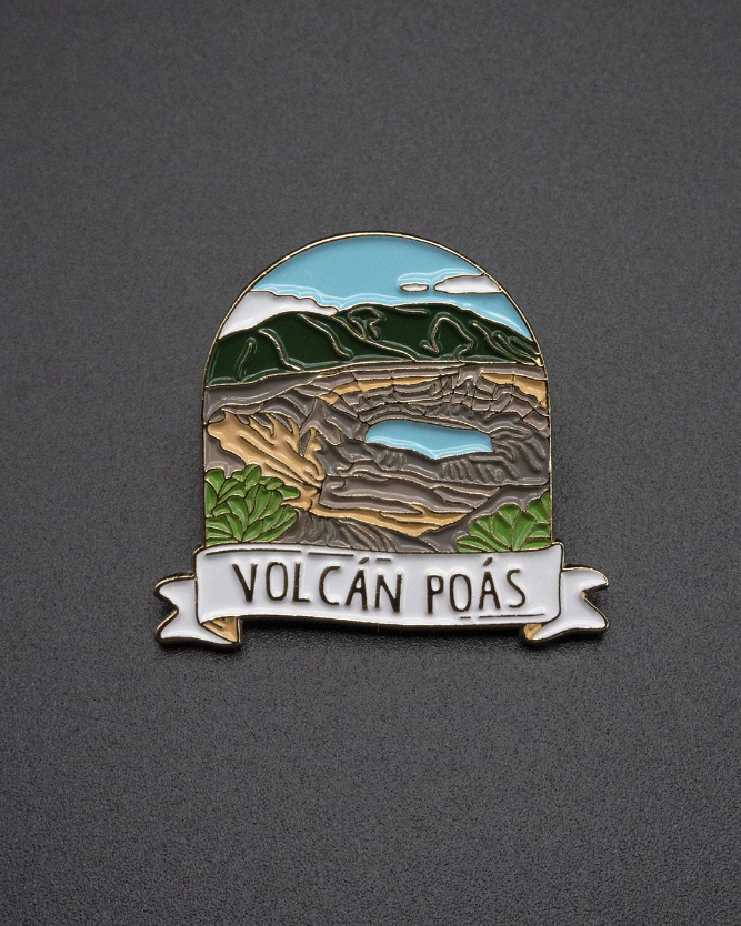 Pin Gallo-pin Volcan Poas – foto 3