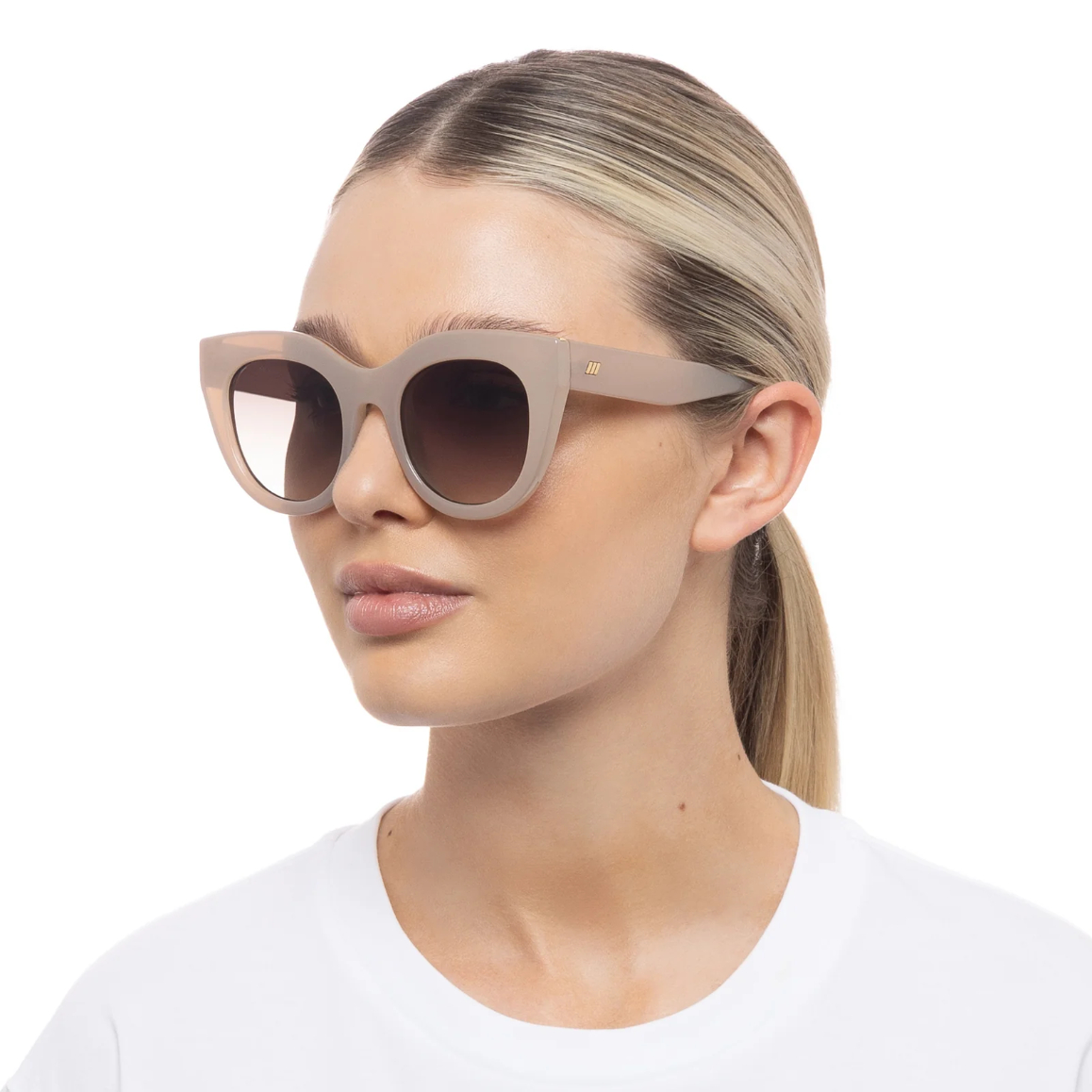 Lentes Le Specs Air Heart Oatmeal – foto 4