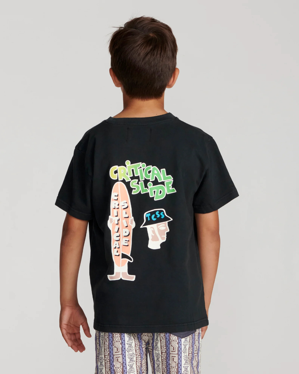Camiseta Niño TCSS Multi Vintage Black – foto 1