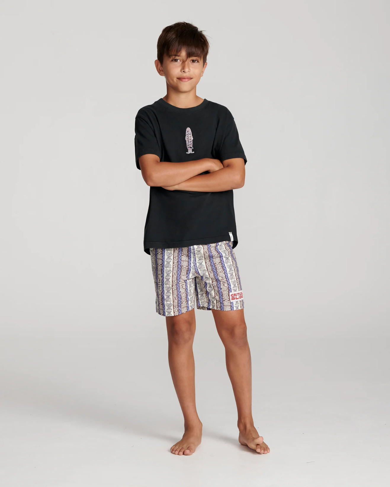 Camiseta Niño TCSS Multi Vintage Black – foto 3