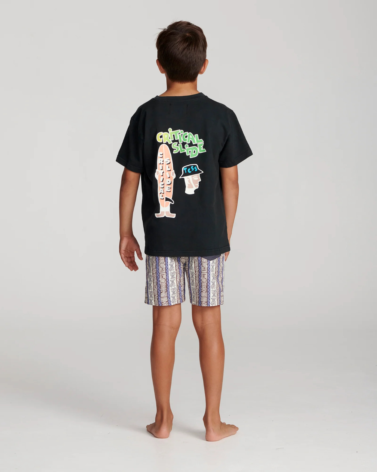 Camiseta Niño TCSS Multi Vintage Black – foto 5