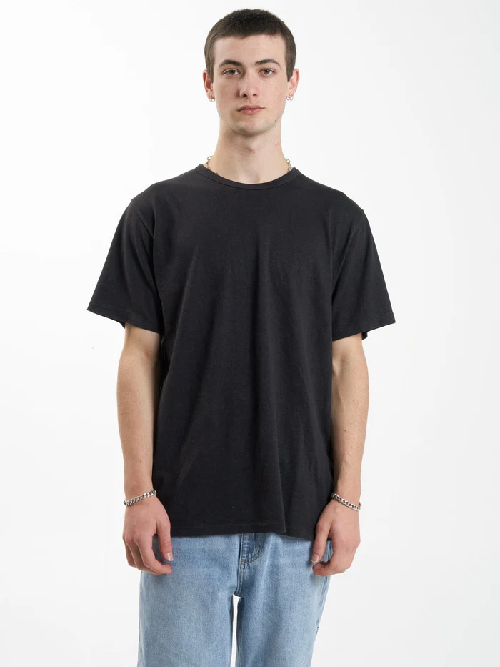 Camiseta Thrills Hemp Embro Black S – foto 1