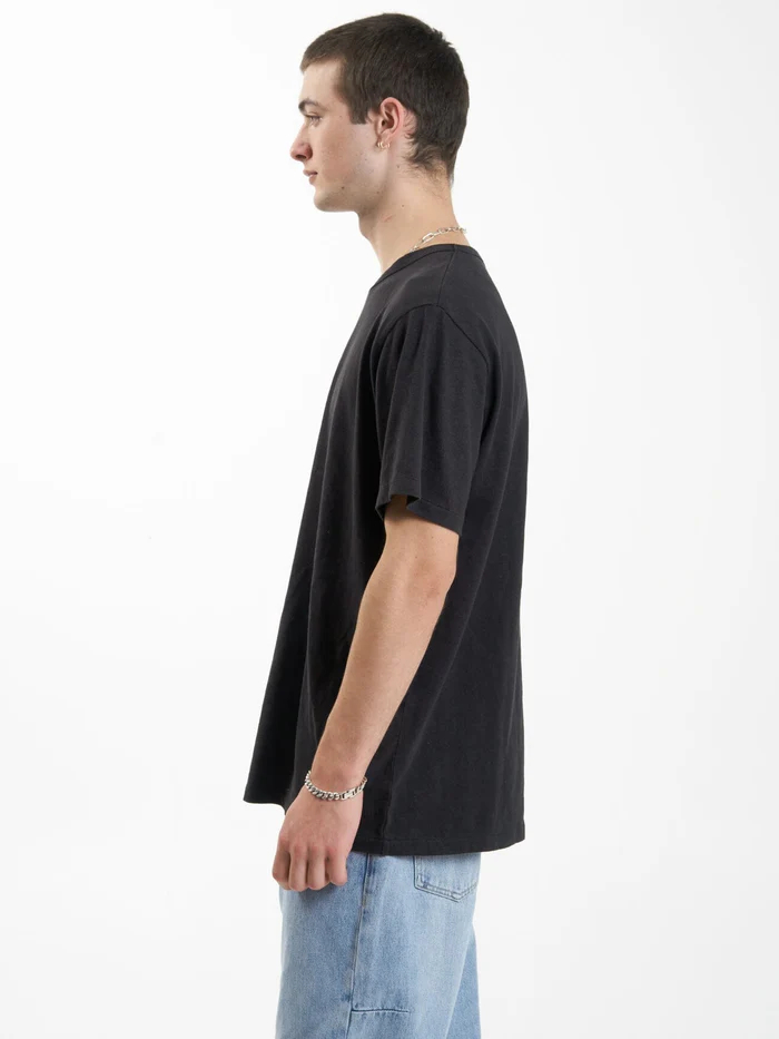 Camiseta Thrills Hemp Embro Black S – foto 3