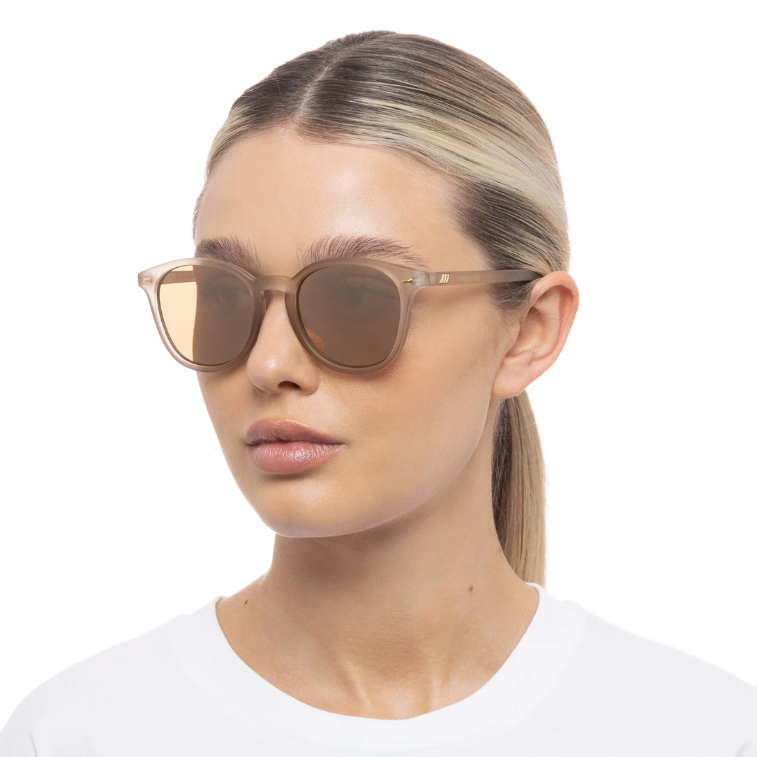 Lentes Le Specs Bandwagon Matte Stone Mirror – foto 4