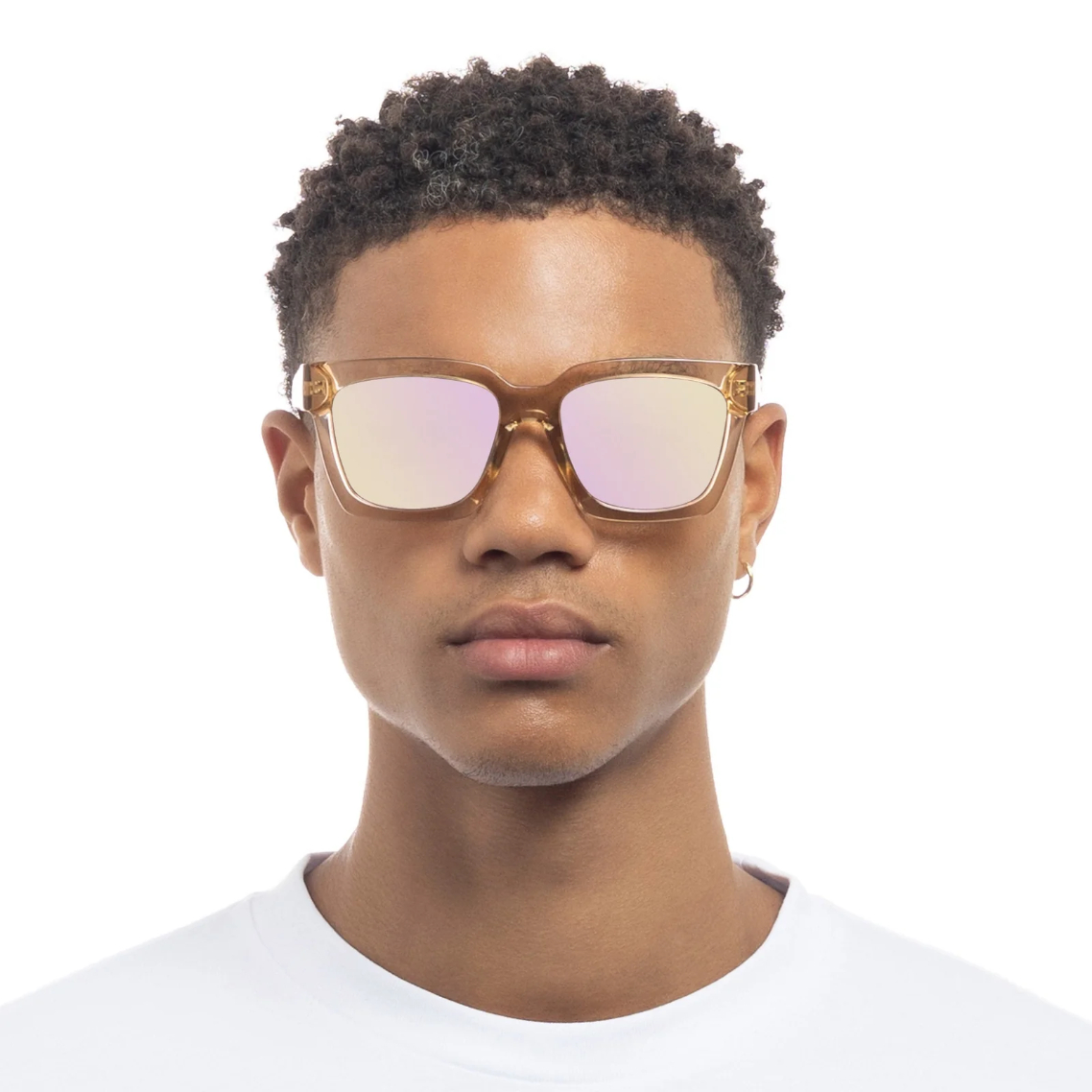 Lentes Le Specs Weekend Riot Sand Mirror – foto 5