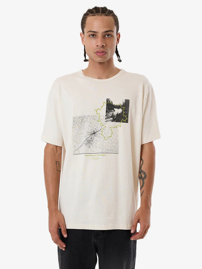 Camiseta Thrills Hemp Transformation Unbleached S – foto 1