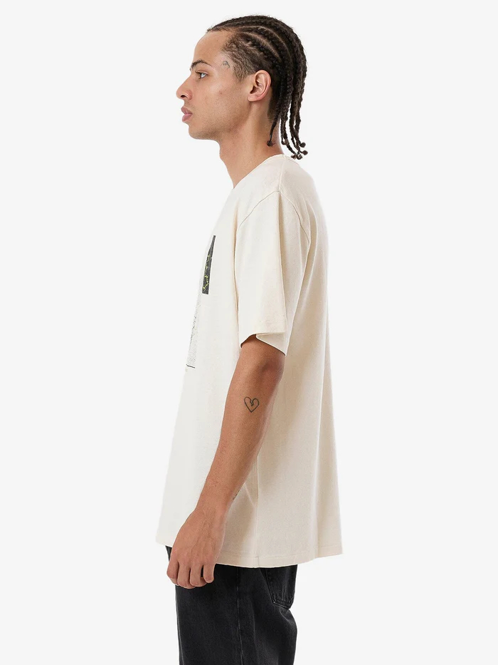 Camiseta Thrills Hemp Transformation Unbleached S – foto 4