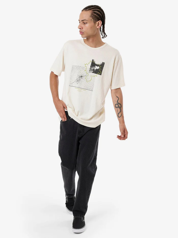 Camiseta Thrills Hemp Transformation Unbleached S – foto 5