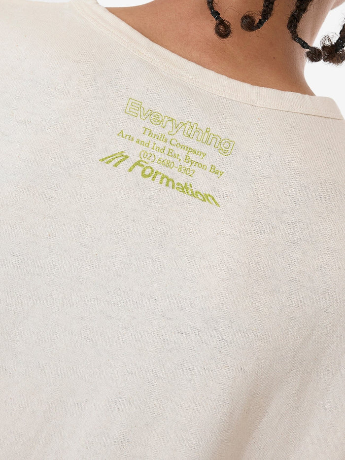 Camiseta Thrills Hemp Transformation Unbleached S – foto 6