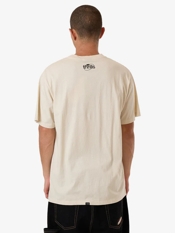 Camiseta Thrills Beautifully Deadly Heritage White – foto 2