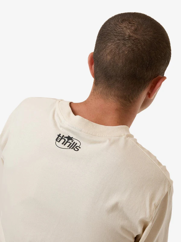Camiseta Thrills Beautifully Deadly Heritage White – foto 5