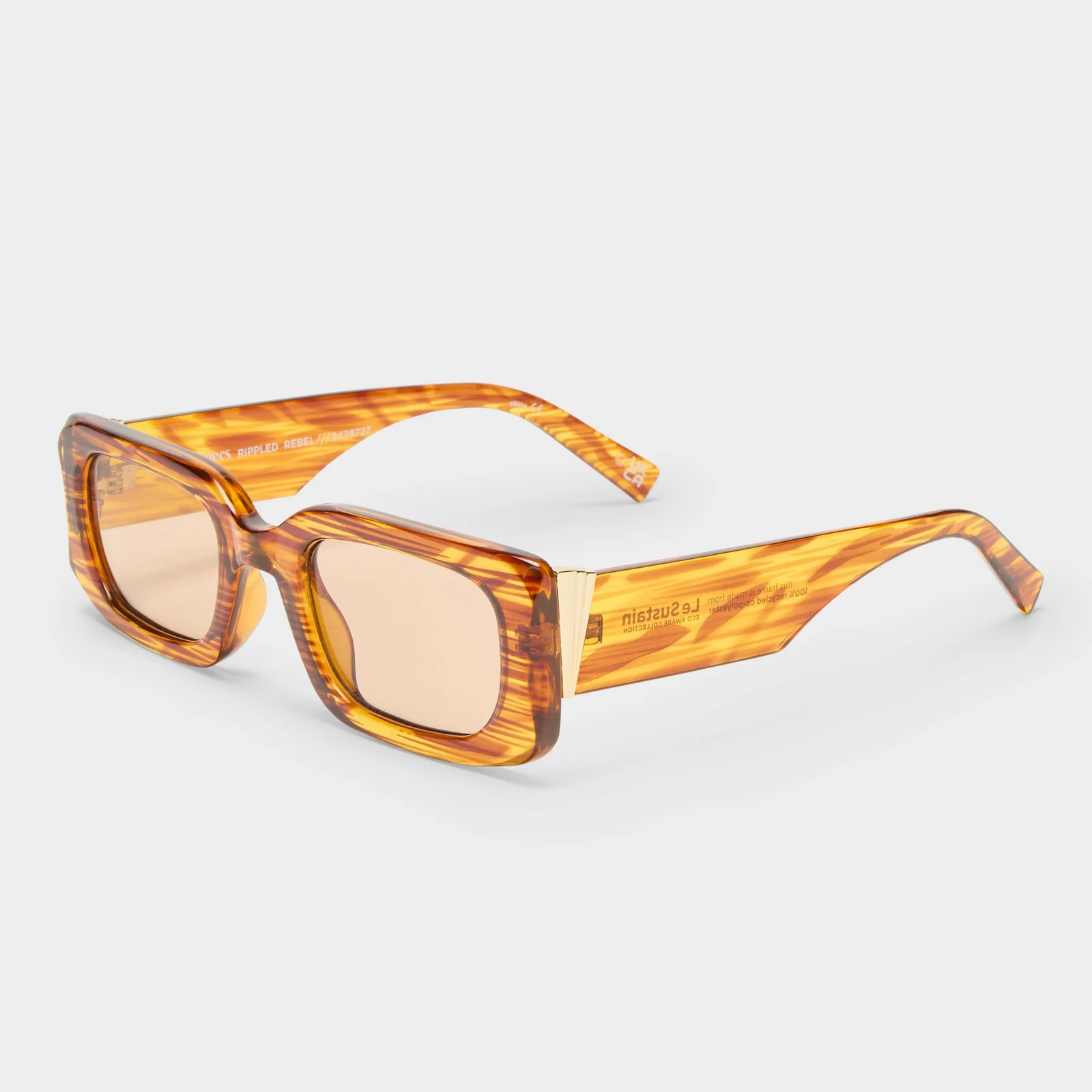 Lentes Le Specs Rippled Rebel Woodstripe