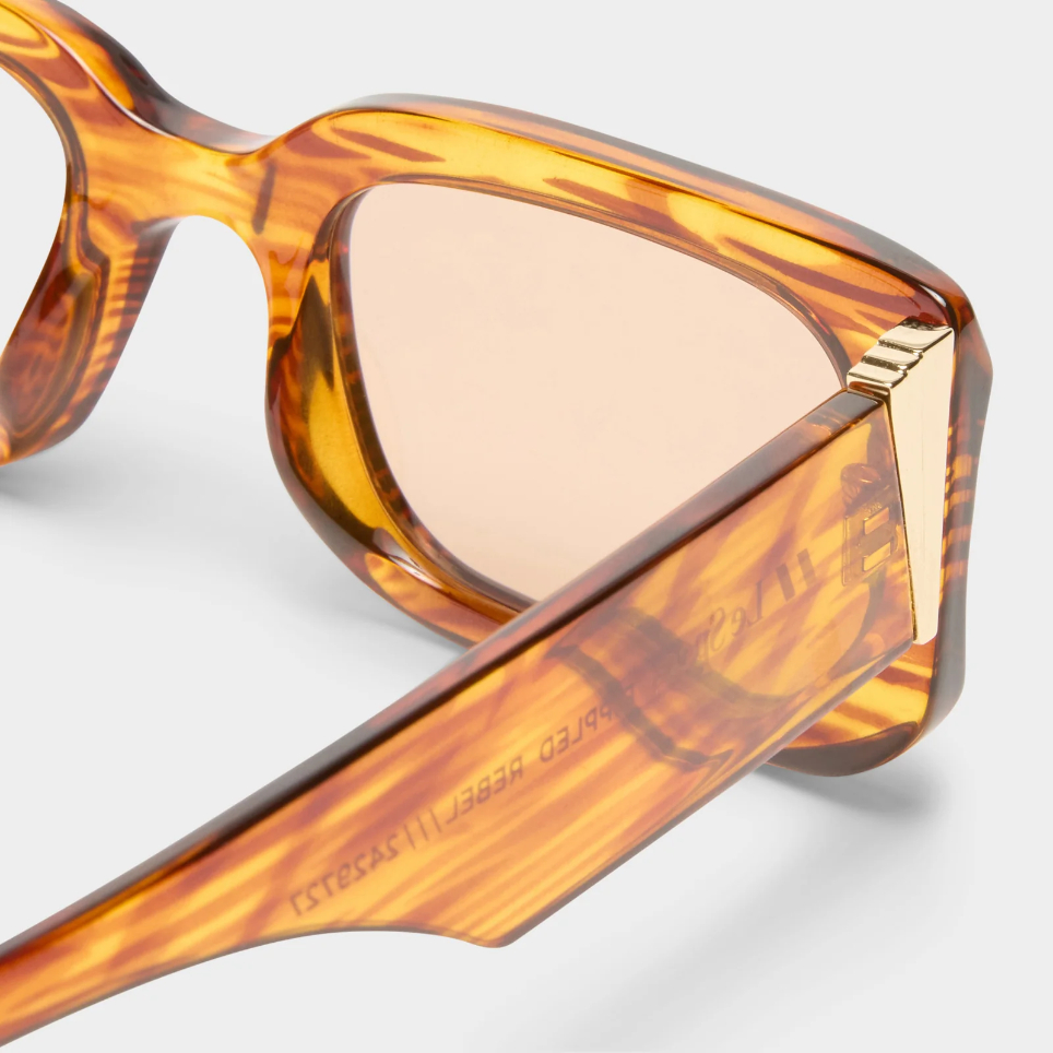 Lentes Le Specs Rippled Rebel Woodstripe – foto 3