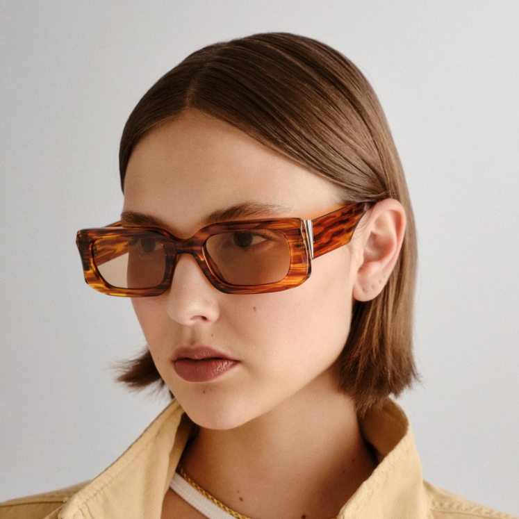 Lentes Le Specs Rippled Rebel Woodstripe – foto 4