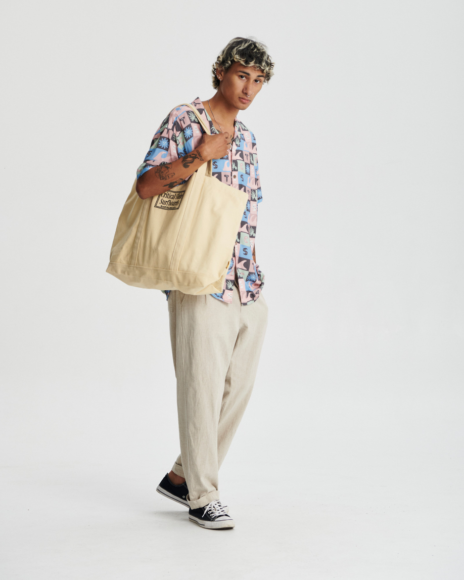 Beach Bag TCSS Offset Ecru – foto 4