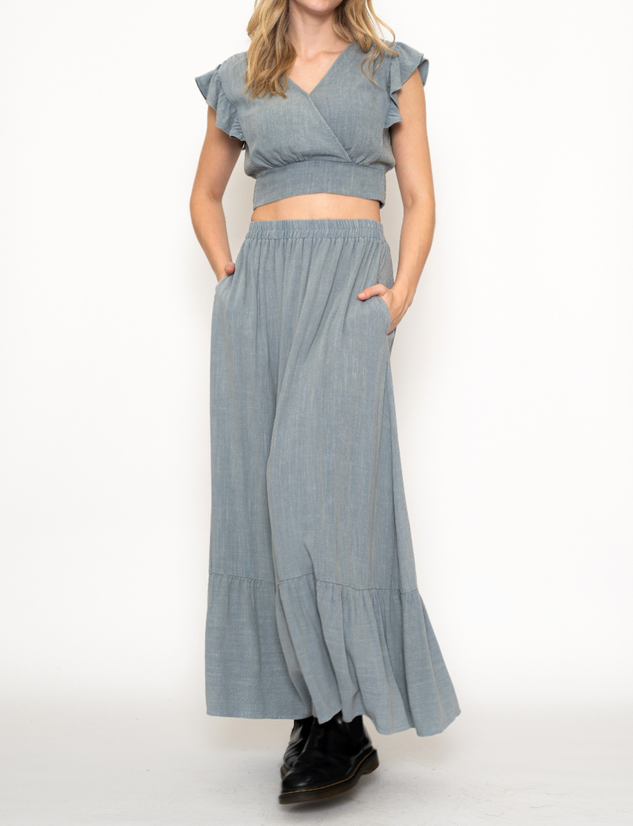 Enagua Denim Medium Wash – foto 1