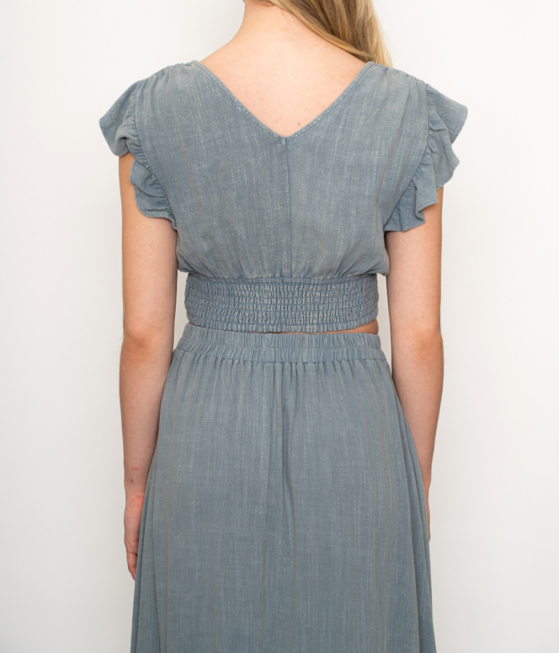 Enagua Denim Medium Wash – foto 3