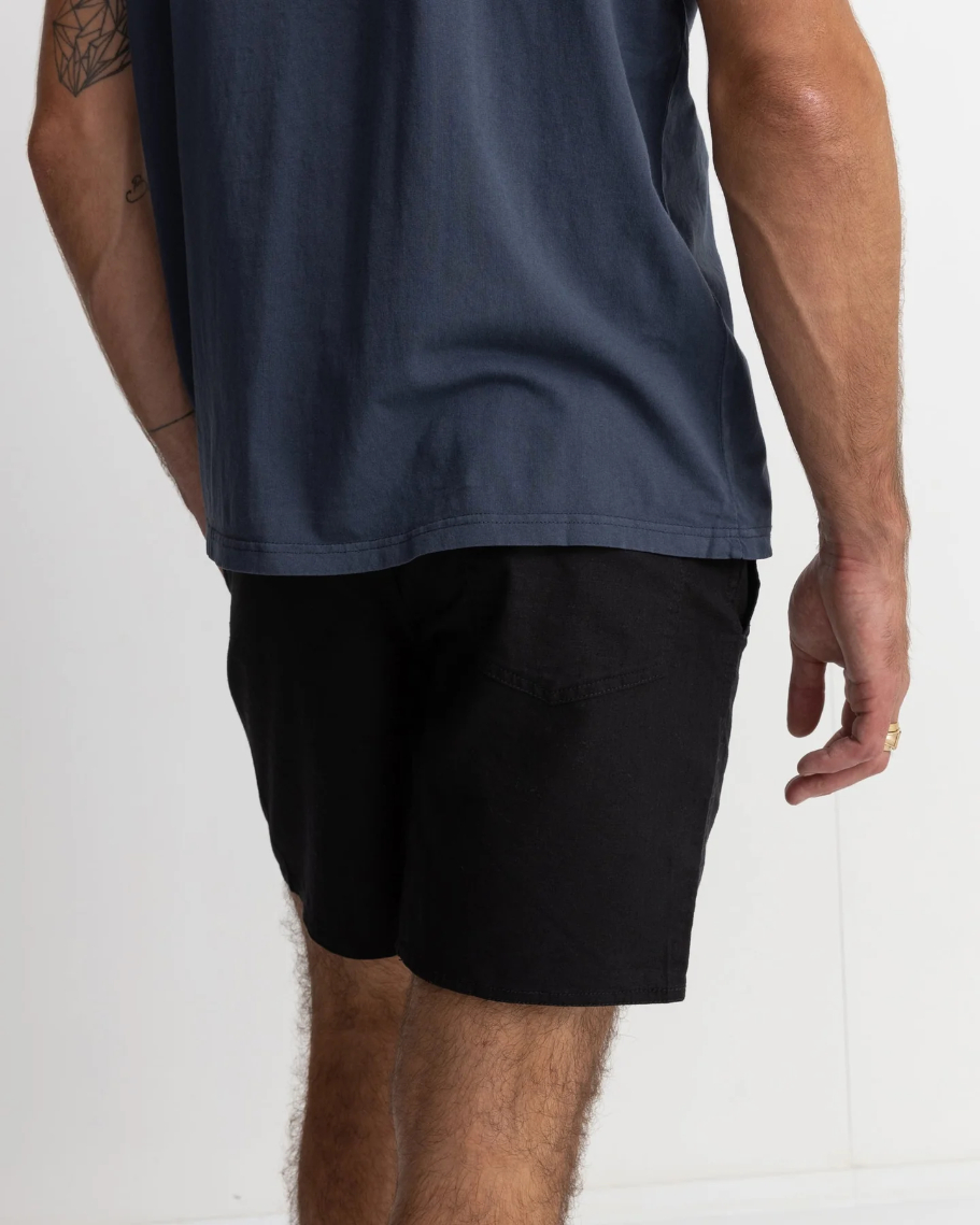 Short Rhythm Classic Linen Vintage Black