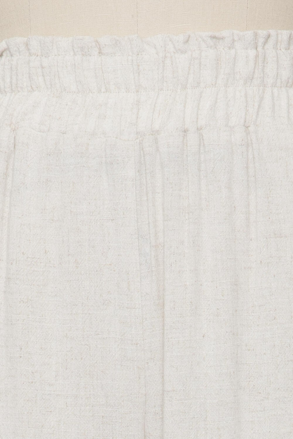 Pantalon Linen Wide Leg Oatmeal – foto 8