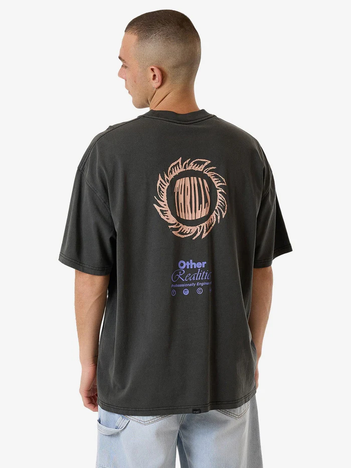 Camiseta Thrills Other Realities Box Fit Black – foto 2