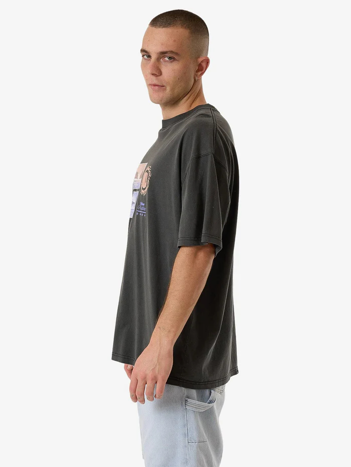 Camiseta Thrills Other Realities Box Fit Black – foto 3
