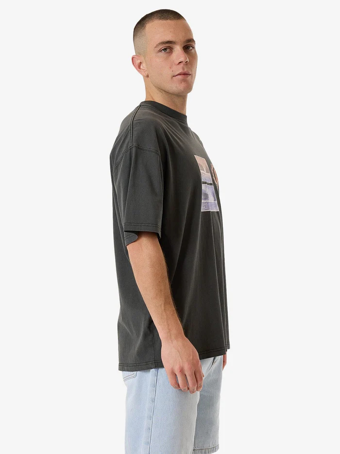 Camiseta Thrills Other Realities Box Fit Black – foto 4