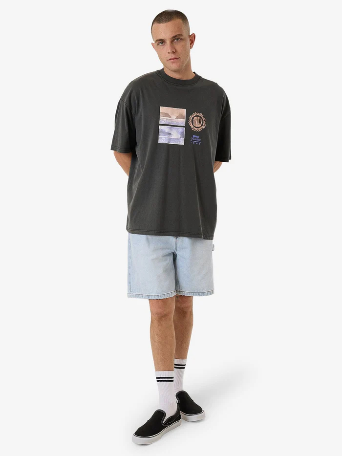 Camiseta Thrills Other Realities Box Fit Black – foto 5