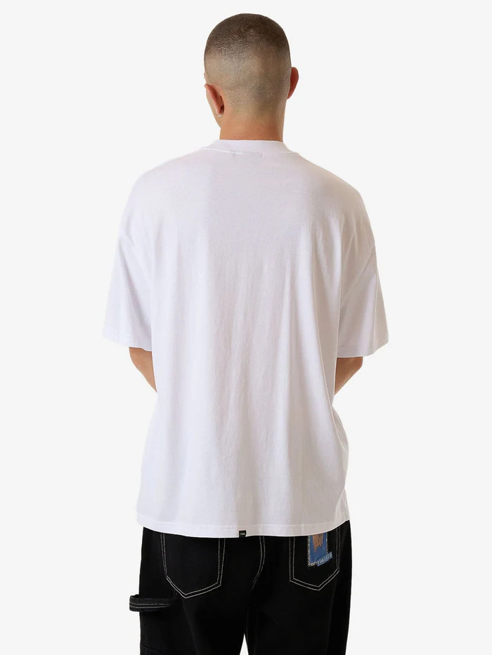 Camiseta Thrills Come & Believe Box Fit White – foto 2
