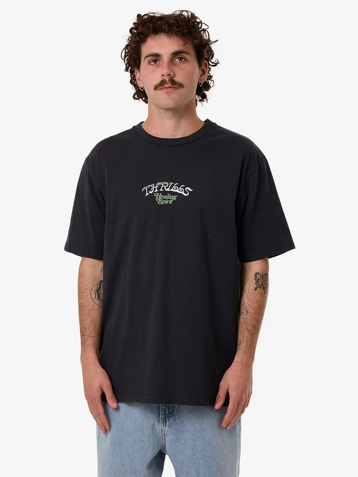 Camiseta Thrills Searchers Oversize Twilight Black – foto 1