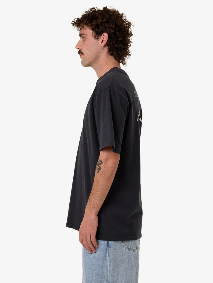 Camiseta Thrills Searchers Oversize Twilight Black – foto 4